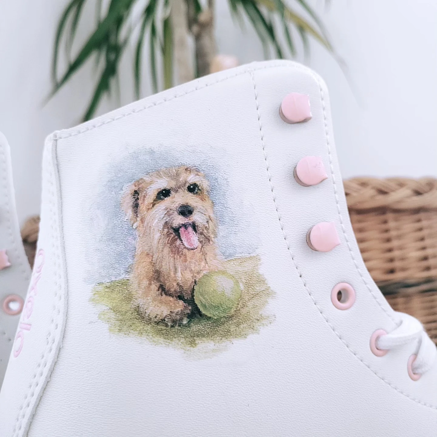 Wrotki - materiał jak buty rowerowe