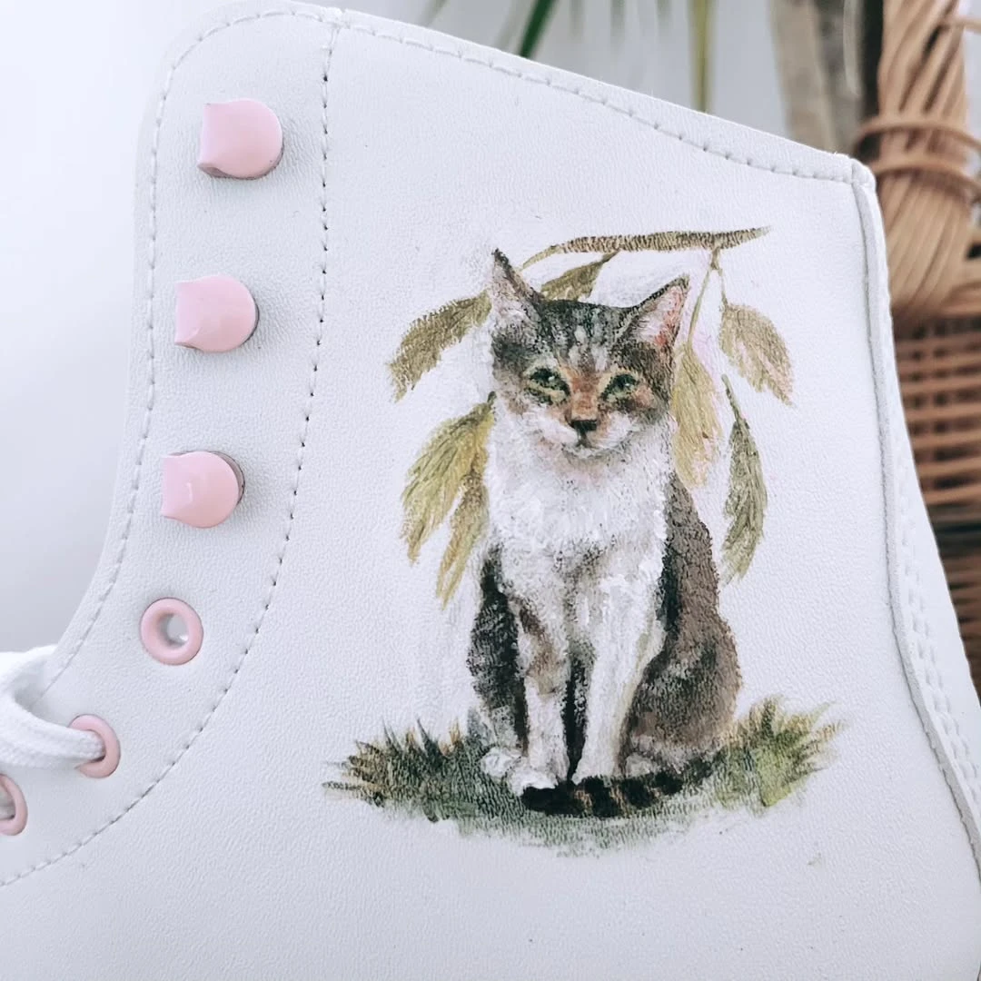 Wrotki - materiał jak buty rowerowe