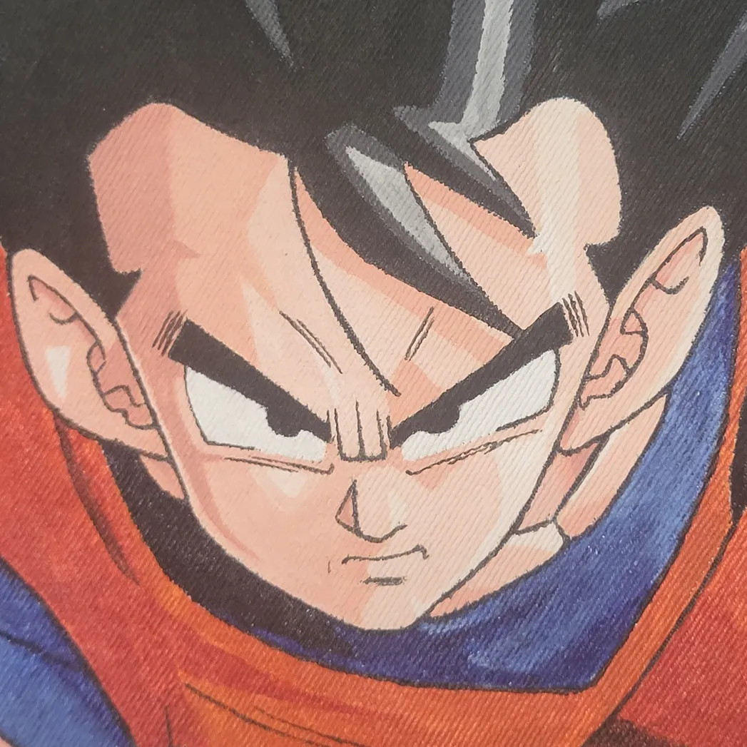 Kurtka jeansowa z motywami anime