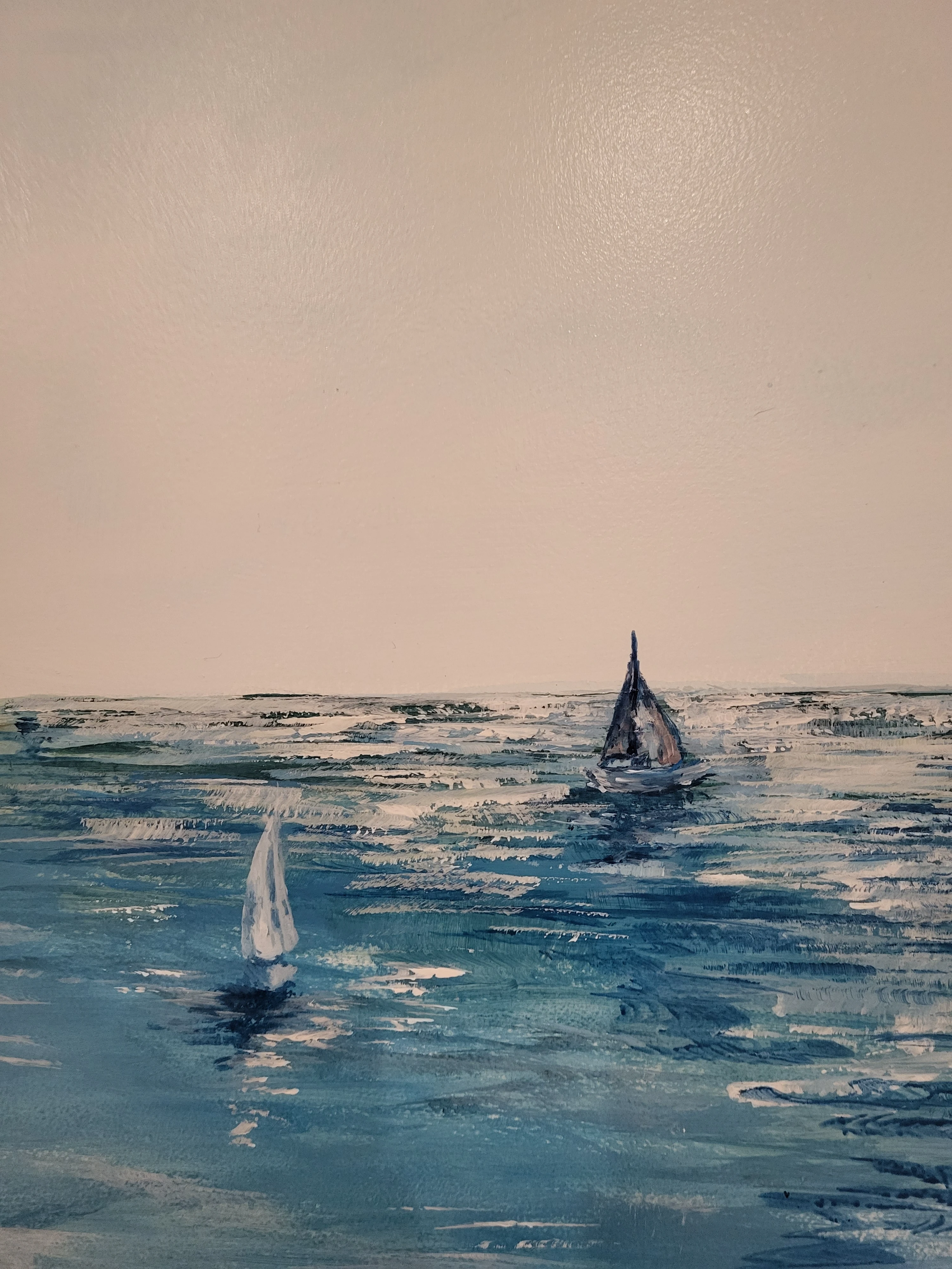 Mural nadmorskiego klifu dla Michała