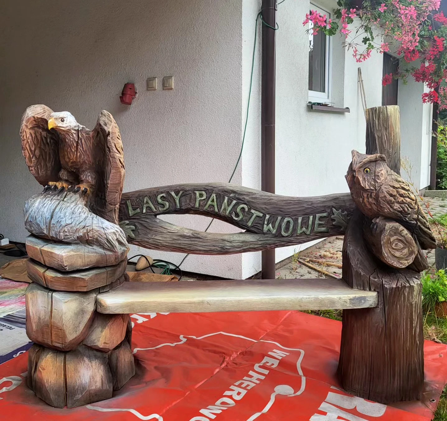 Ławka dla Lasów Państwowych