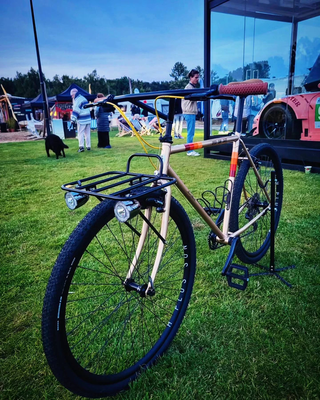 Rama rowerowa — Projekt Porsche Surfari