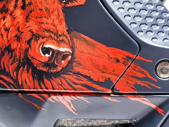 Kask full face enduro