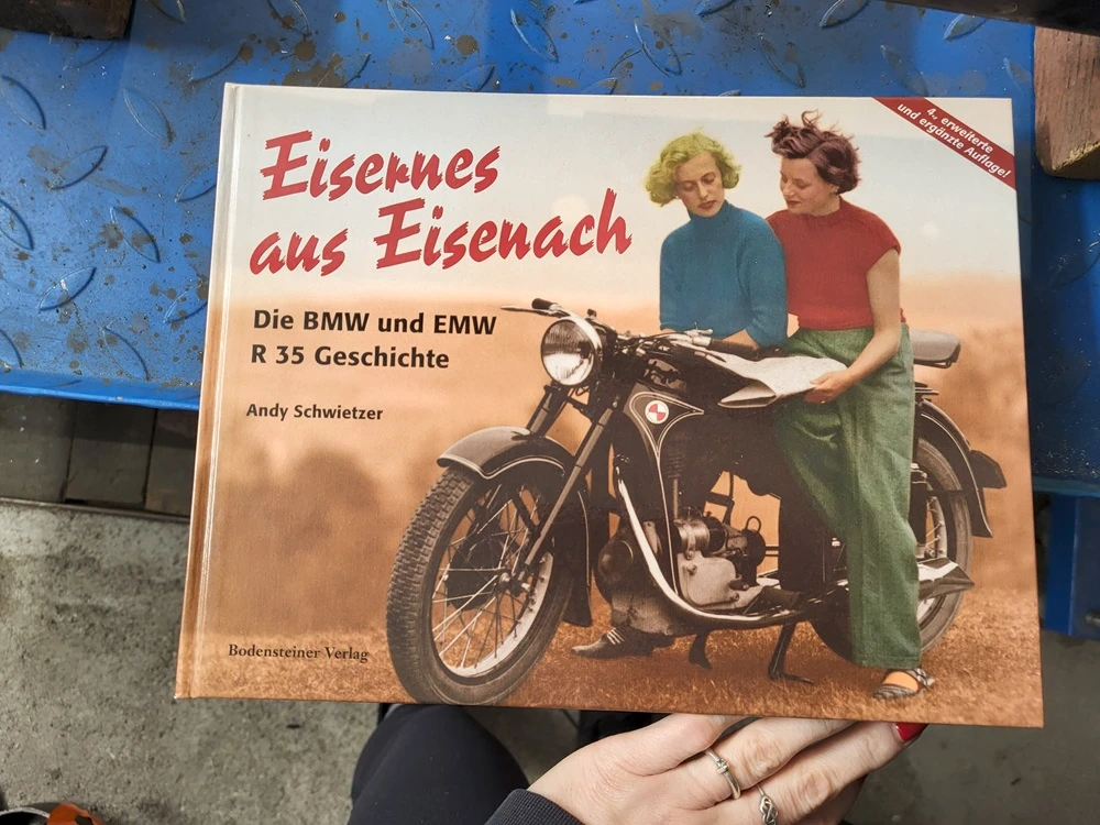 BMW EMW R35 - rekonstrukcja klasycznego motocykla