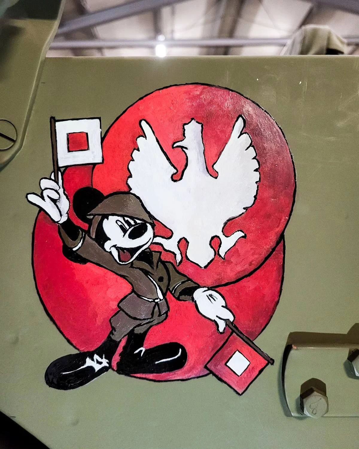 Myszka Miki na Fordzie GPW